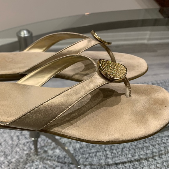 AEROSOLES Shoes - Aerosoles A2 brushed gold sandals